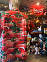 Load image into Gallery viewer, 7. Authentic Hawaiian Shirt Waikiki Beach. Red. Made in Honolulu
