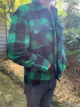 Load image into Gallery viewer, Rare &amp; Very Collectable FIVE BROTHERS 1950&#39;s-60s Union Made Wool Lumberjacket. NY, Large
