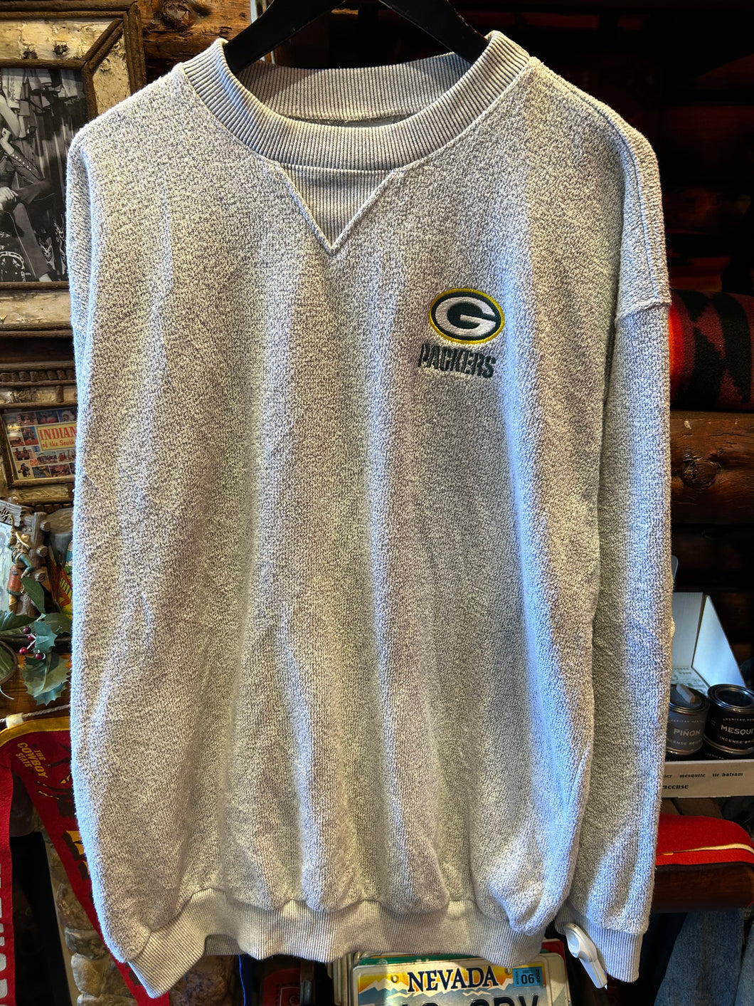 Vintage Green Bay Packers Fleece, XXL