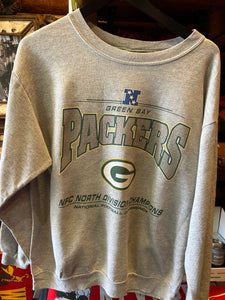 Vintage Green Bay NFC Champs Sweater, Large