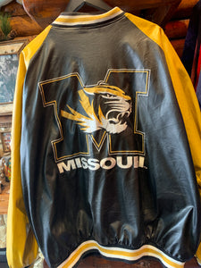 Vintage Missouri Yellow Letterman Jacket, XXXL. FREE POSTAGE