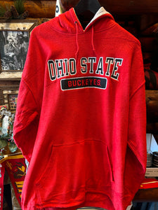 Vintage Ohio State Fleece Hoodie, XL