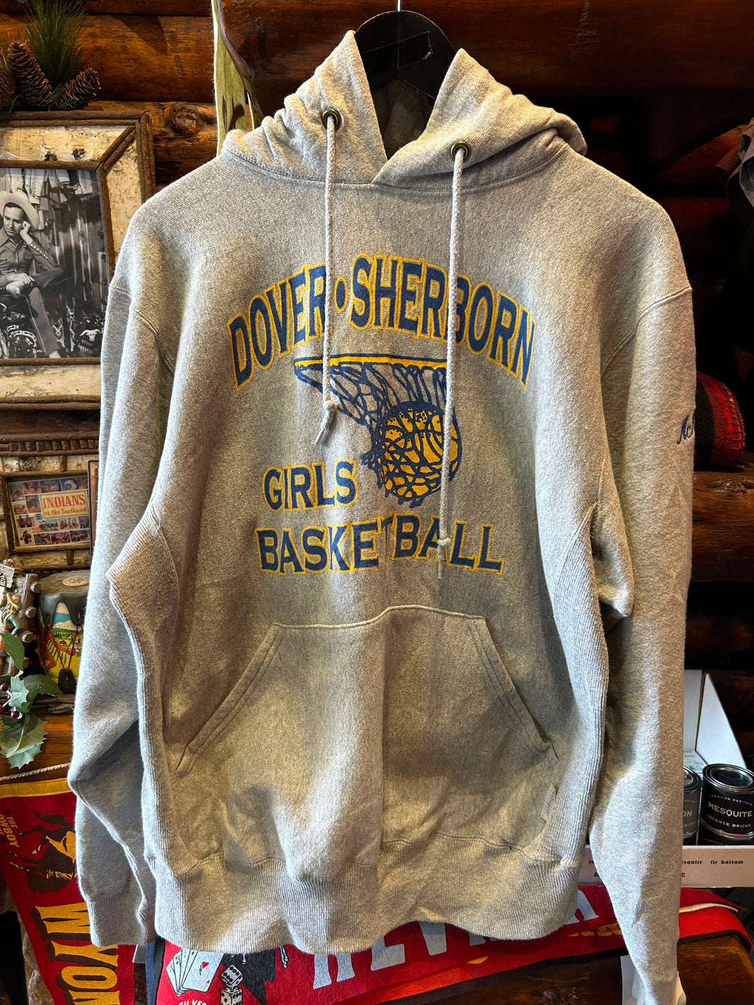 Vintage Dover Sherbon Basketball Hood, Medium