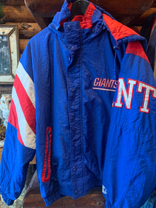 Vintage NY Giants Starter Jacket, Large. FREE POSTAGE