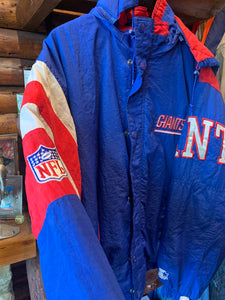 Vintage NY Giants Starter Jacket, Large. FREE POSTAGE