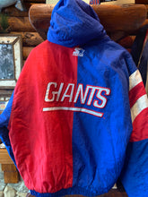 Load image into Gallery viewer, Vintage NY Giants Starter Jacket, Large. FREE POSTAGE
