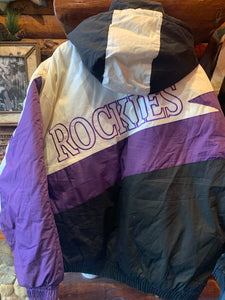 Vintage Colorado Rockies Stadium Jacket, XL. FREE POSTAGE