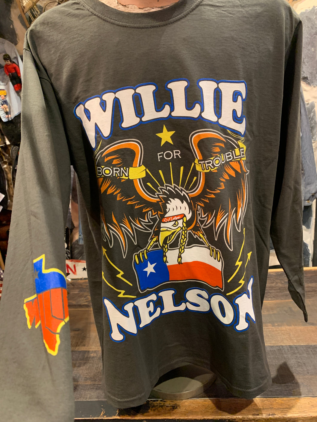 Willie Nelson, Eagle. Longsleeve