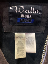 Load image into Gallery viewer, Vintage USA Walls Workwear Duckcloth Black Quilt Lined Jacket, Small. FREE POSTAGE
