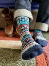 Load image into Gallery viewer, 8. Nordic Socks - Dylan Navy
