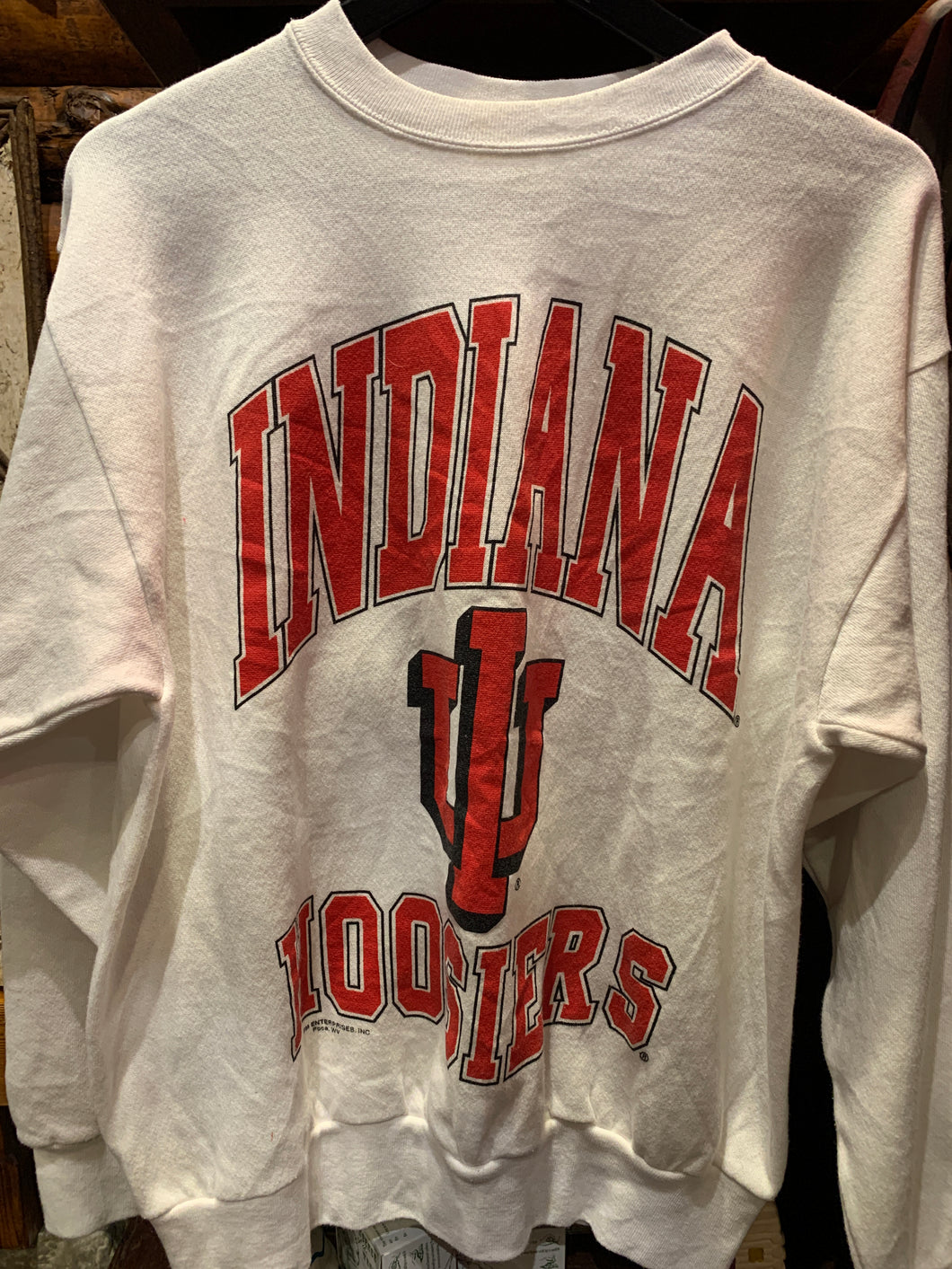 Vintage Indiana Hoosiers Crew Sweater, Small - Medium