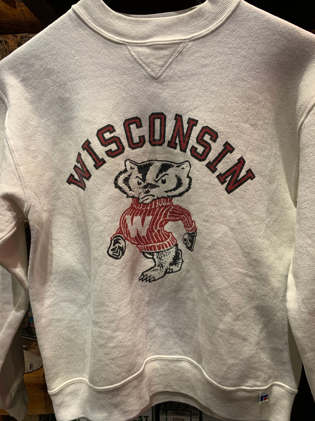 Vintage Wisconsin Sweatshirt, XS