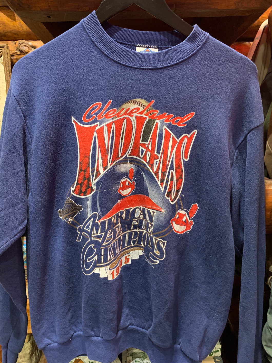 Vintage Cleveland Indians 1995 Sweater, Small - Medium