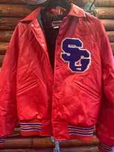 Load image into Gallery viewer, Vintage USA SG Cheerleader Letterman Jacket. Small. FREE POSTAGE
