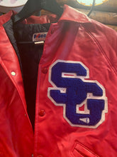 Load image into Gallery viewer, Vintage USA SG Cheerleader Letterman Jacket. Small. FREE POSTAGE
