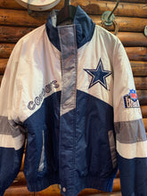 Load image into Gallery viewer, Vintage Dallas Cowboys, Pro Line Stadium Jacket. SM. FREE POSTAGE
