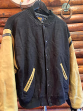 Load image into Gallery viewer, Vintage NFL on Fox Leather &amp; Wool Letterman. L-XL. FREE POSTAGE
