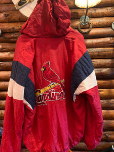 Vintage St Louis Cardinals Stadium Jacket, XL. FREE POSTAGE