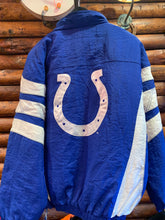 Load image into Gallery viewer, Vintage Dallas Colts, Starter Pro Line Stadium Jacket, XL. FREE POSTAGE
