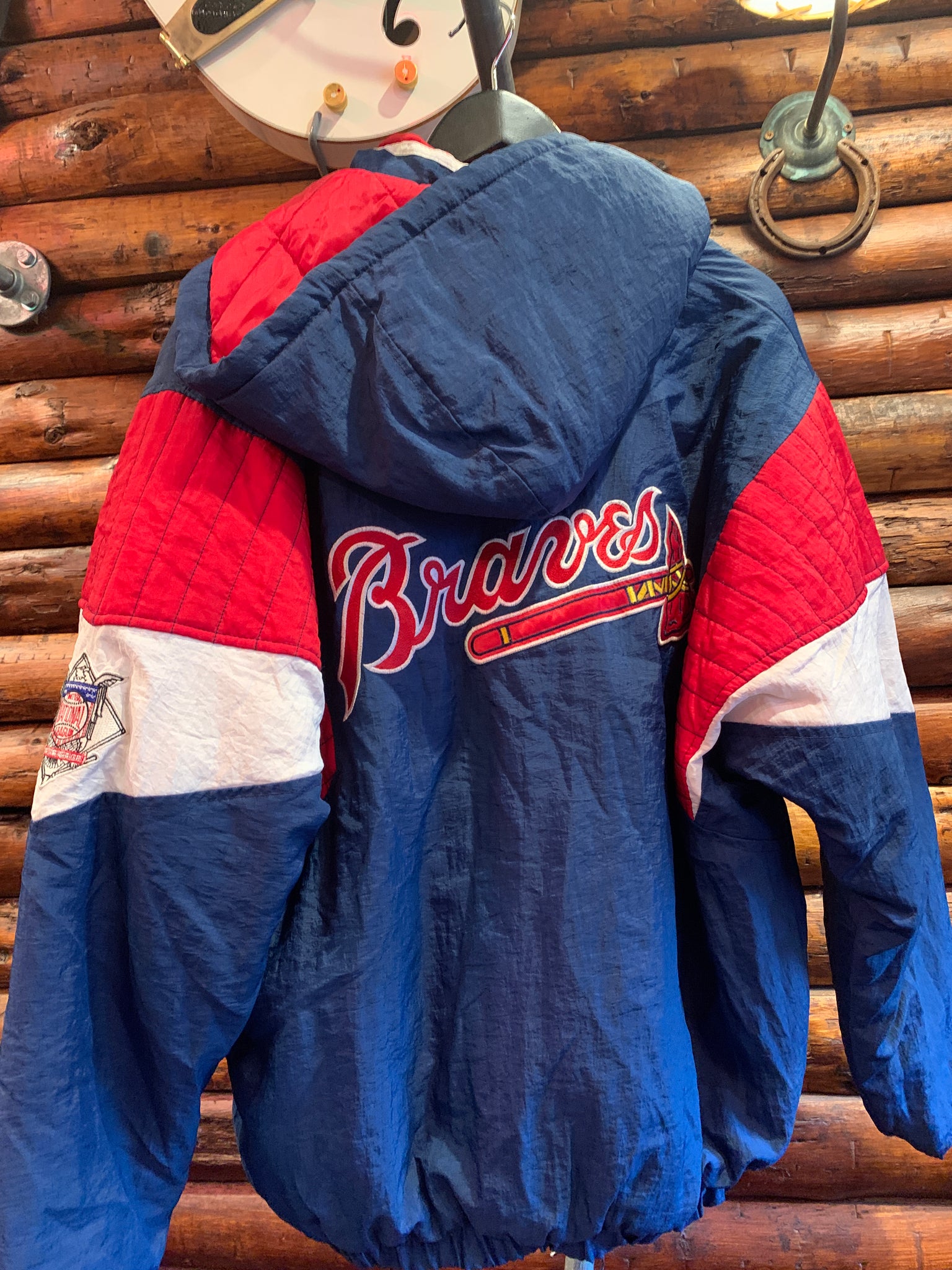 Vintage Atlanta Braves, Starter Stadium Jacket. MED. FREE POSTAGE – Midwest  Trader