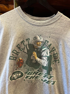 Vintage NY Jets Reebok Brett Favre, Medium