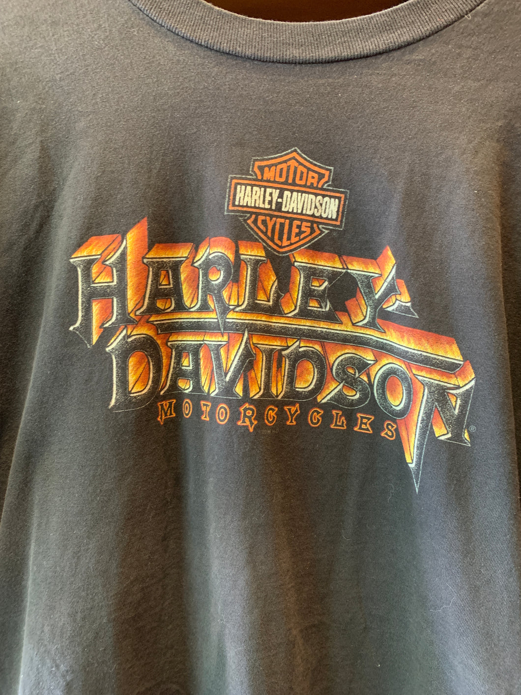 Vintage Harley Logo, Wisconsin XXL