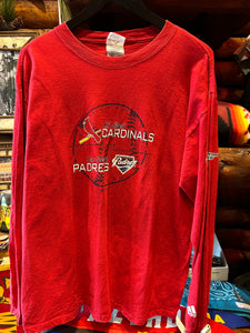 Vintage Cardinals L/S, Medium Tall