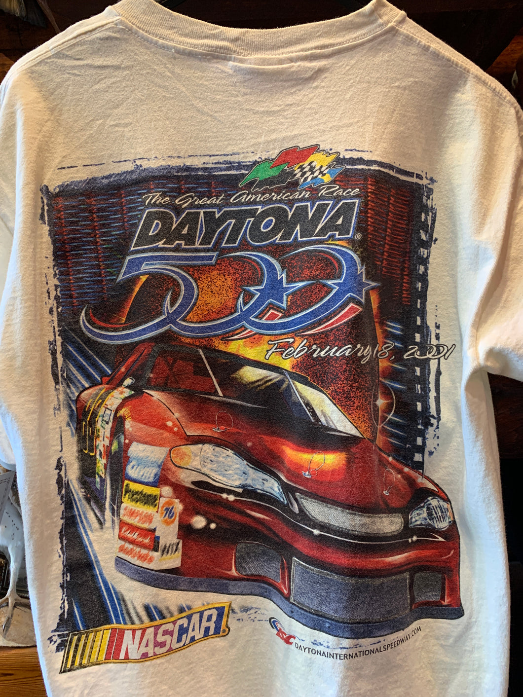Vintage Daytona 2001 Front Pocket Print, Large