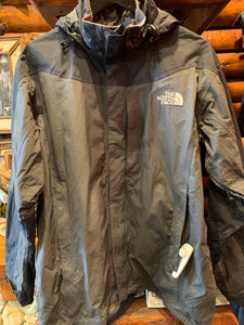 19. Vintage North Face Charcoal & Black Spray, Small