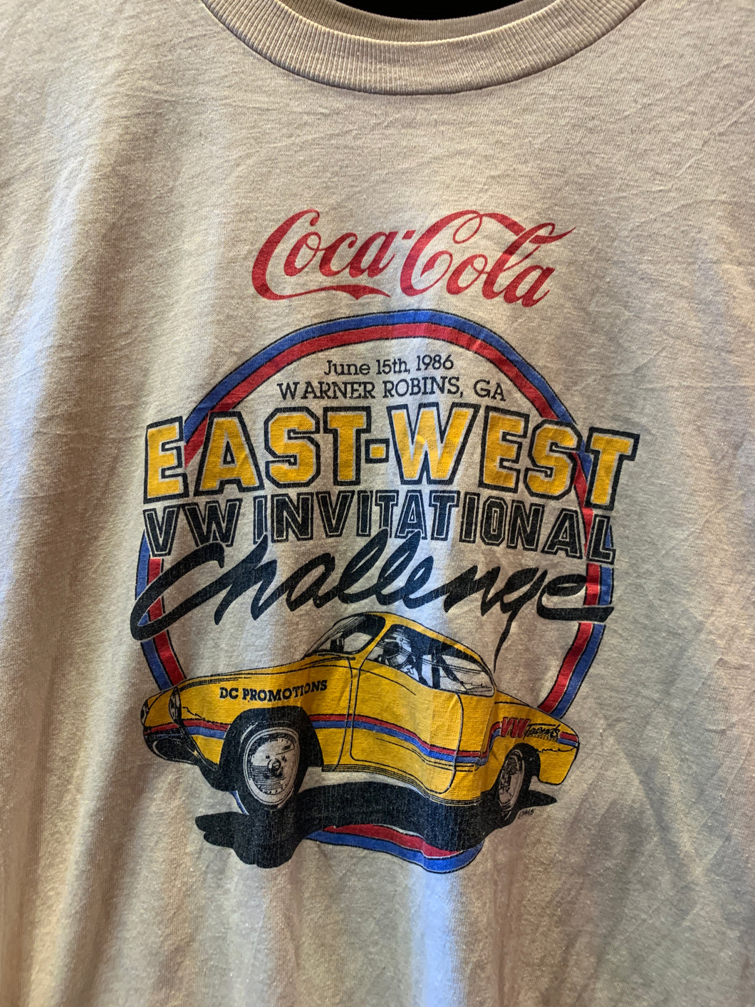 Vintage Tan 1986 East West Challenge, XS-Small
