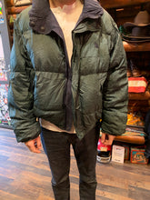 Load image into Gallery viewer, Vintage Nautica Jacket 40. Reversible Spliced Colour to Dark Green Puffa. Rare. XXL. FREE POST
