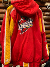 Load image into Gallery viewer, Vintage Iowa Cyclones Starter Jacket. LGE. FREE POSTAGE
