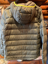 Load image into Gallery viewer, 33. Vintage North Face Olive &amp; Lime Puffa, Small
