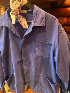 3. French Chore Jacket, Size 58 Large-XL