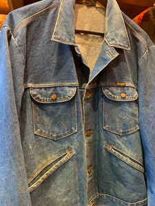 Vintage Wrangler 1970s Sanforized Denim Jacket, Large