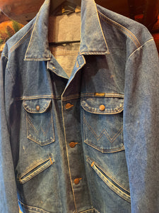 Vintage Wrangler 1970s Sanforized Denim Jacket, Large