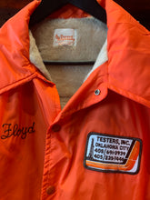 Load image into Gallery viewer, Vintage Oklahoma City Oil Drill Jacket Circa 70s-80s Sherpa Lined, XL
