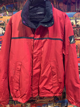 Load image into Gallery viewer, Vintage Nautica Jacket 11. Red &amp; Navy. Fleece Lined, Zip Hood. L-XL. FREE POST
