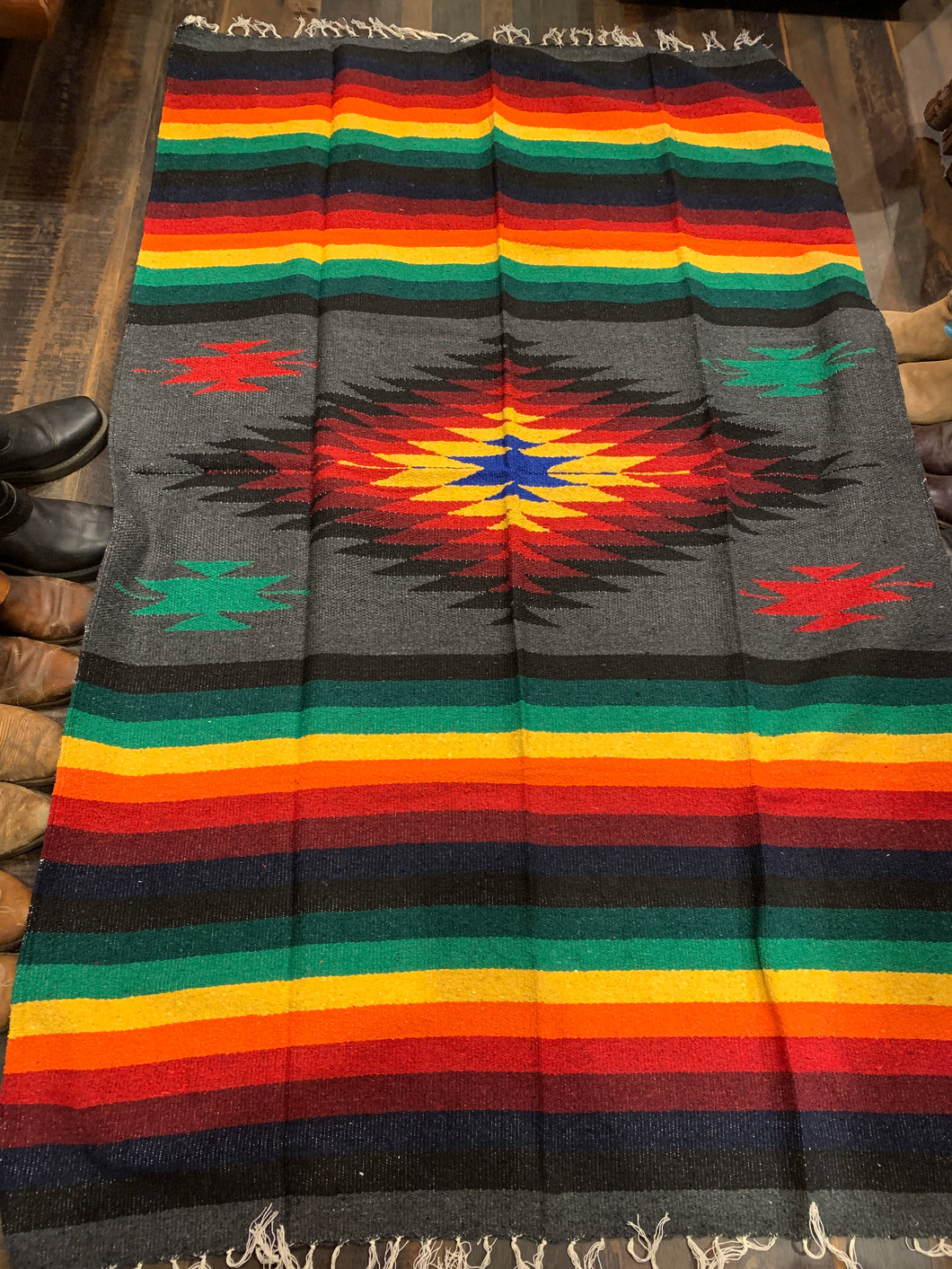 Fancy XL Mexican Blanket 5