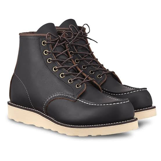 Red Wing 8849 Black Moc Prairie Leather. FREE POSTAGE valued at 25 Midwest Trader