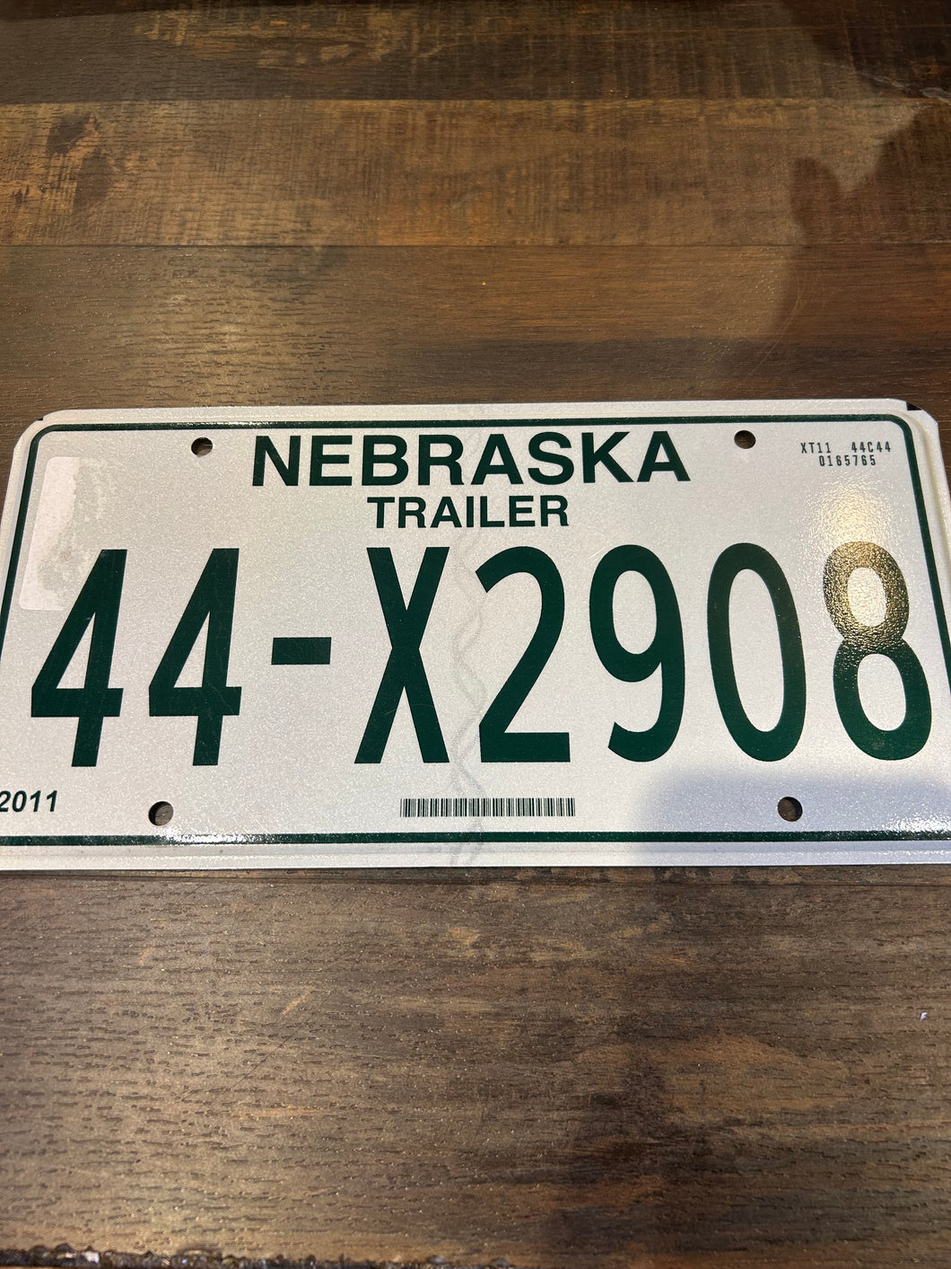 Vintage Nebraska Number Plate