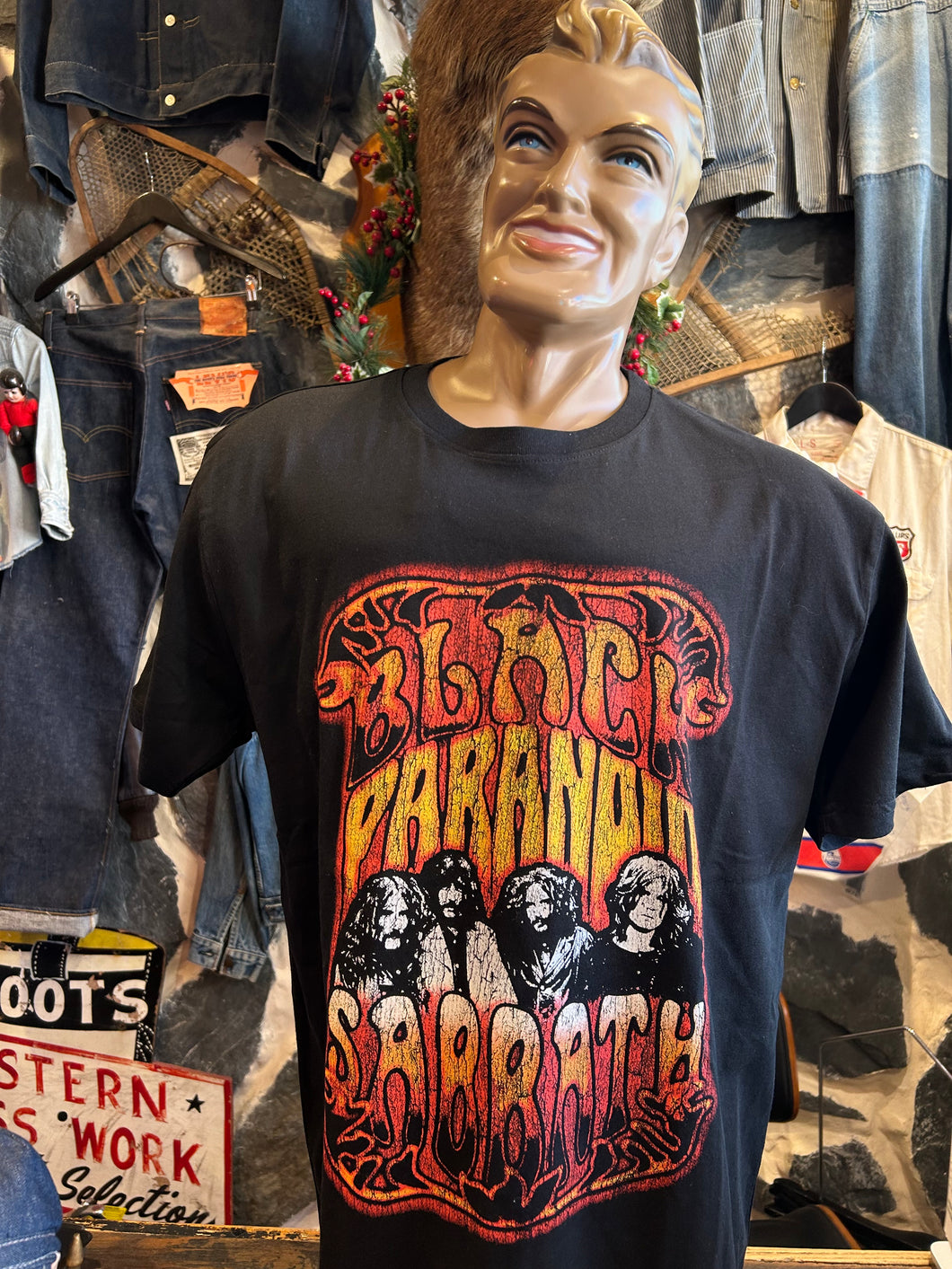 Black Sabbath Paranoid Flames