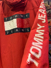 Load image into Gallery viewer, Vintage Tommy Hilfiger Jacket 14. Red Yatch Sail Jacket. LG. FREE POST
