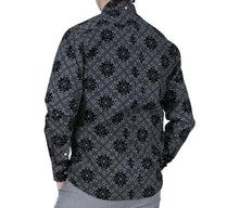 Load image into Gallery viewer, Relco of London, Est 1963 Paisley Shirt, Bandana Black
