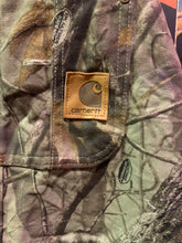 Load image into Gallery viewer, Vintage Tree Camo Carhartt Insulated Overalls, Waist 44-46. FREE POSTAGE

