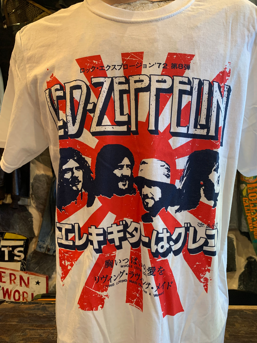 Led Zeppelin Rising Sun Japanese Tour Print