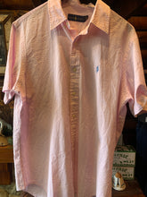 Load image into Gallery viewer, Vintage Ralph Lauren Pink Striped Waffle, Large
