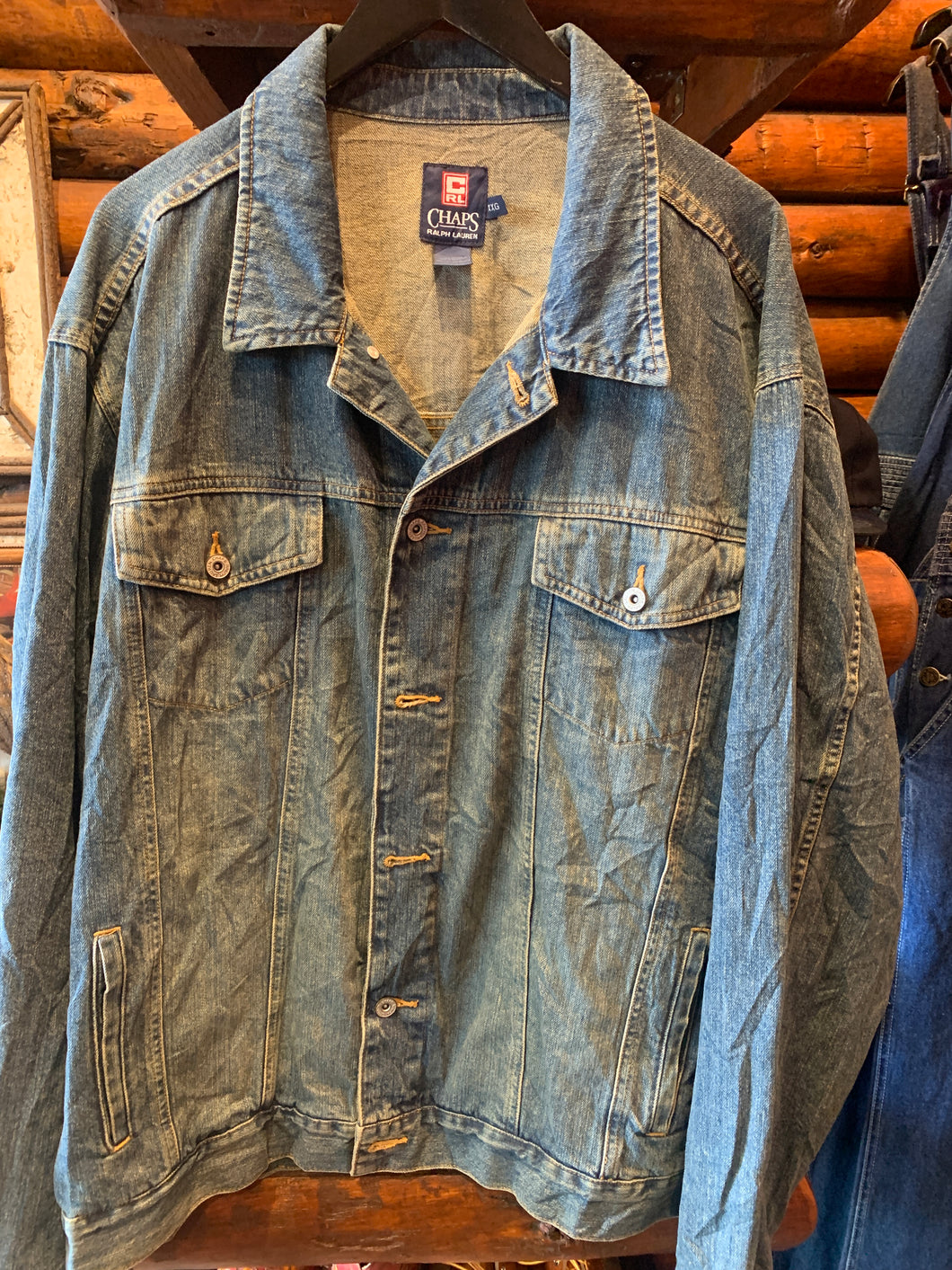 Vintage Ralph Lauren Chaps Denim Jacket, XXL