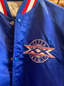 Vintage Superbowl Rare Satin Starter Sports Jacket. SMALL. FREE POSTAGE